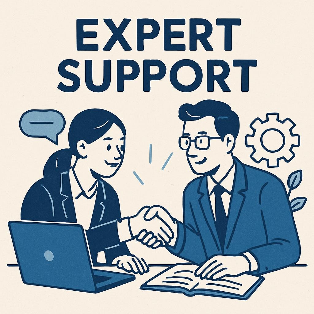 real life Expert Support
